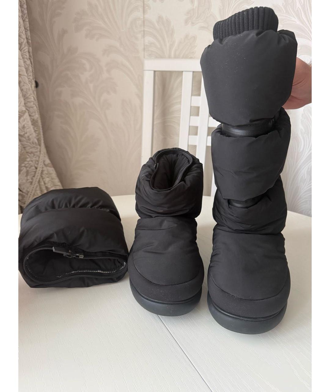 UGG AUSTRALIA Черные сапоги, фото 4