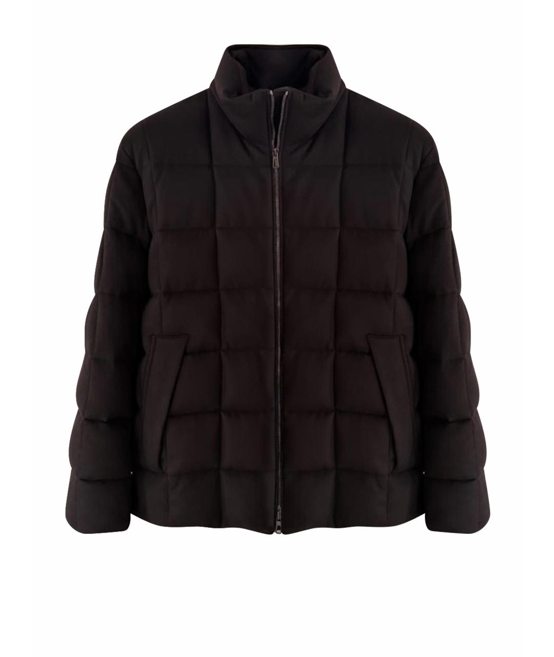 LORO PIANA Коричневый кашемировый пуховик, фото 1