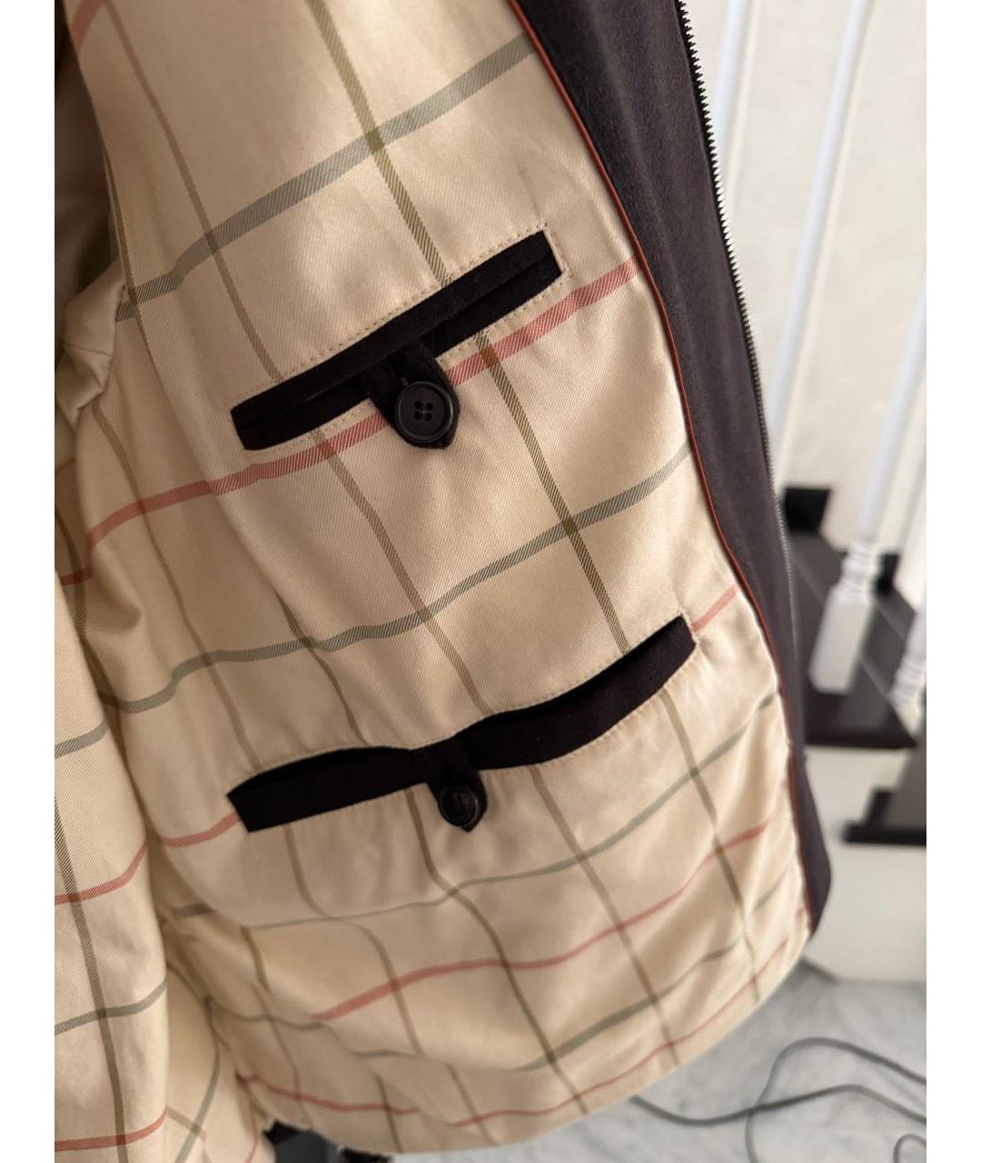 LORO PIANA Коричневый кашемировый пуховик, фото 8