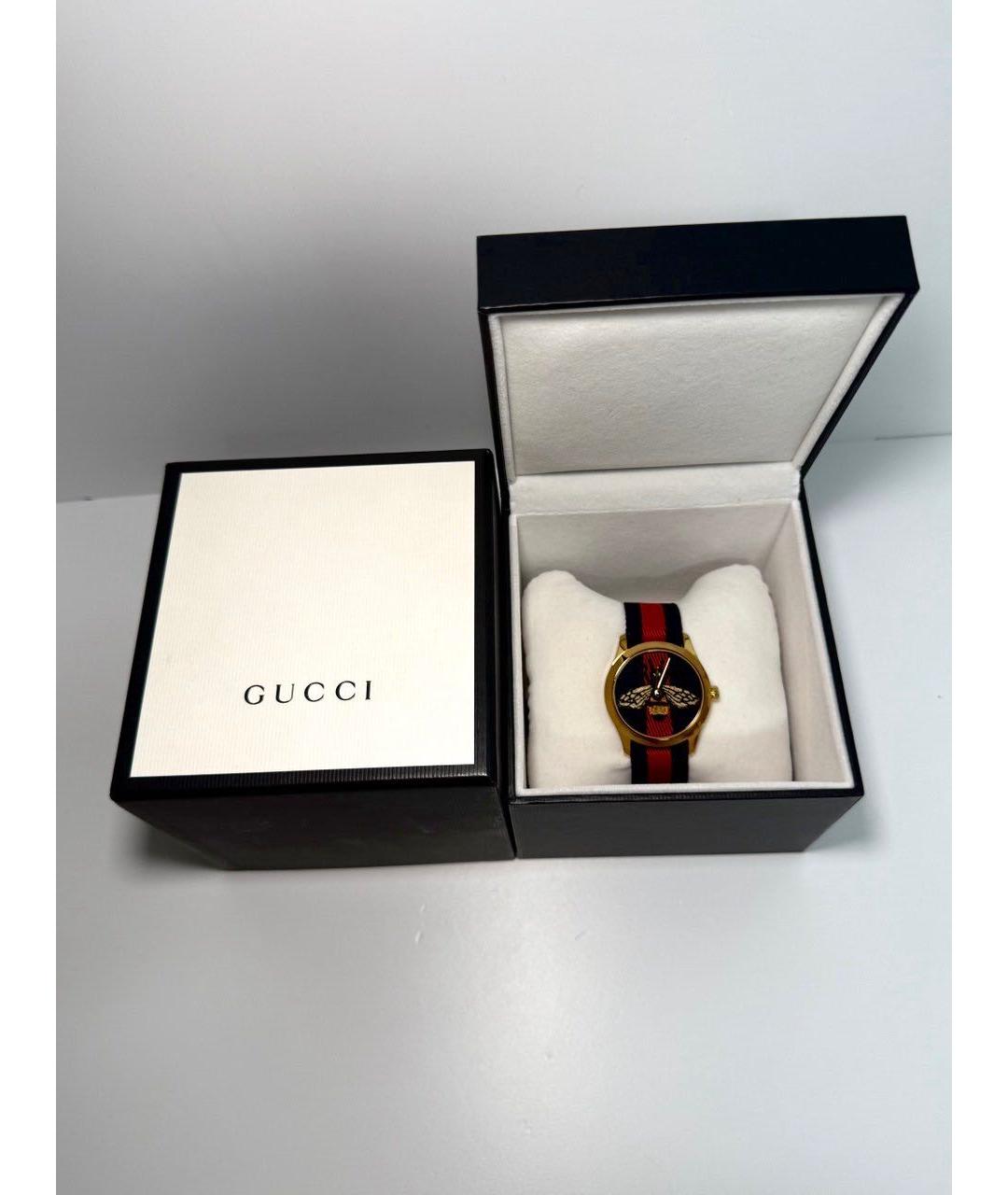 GUCCI Золотые часы из желтого золота, фото 4