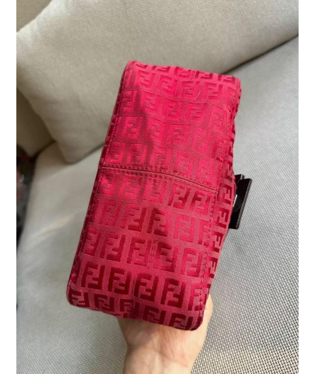 FENDI Красная сумка через плечо, фото 5