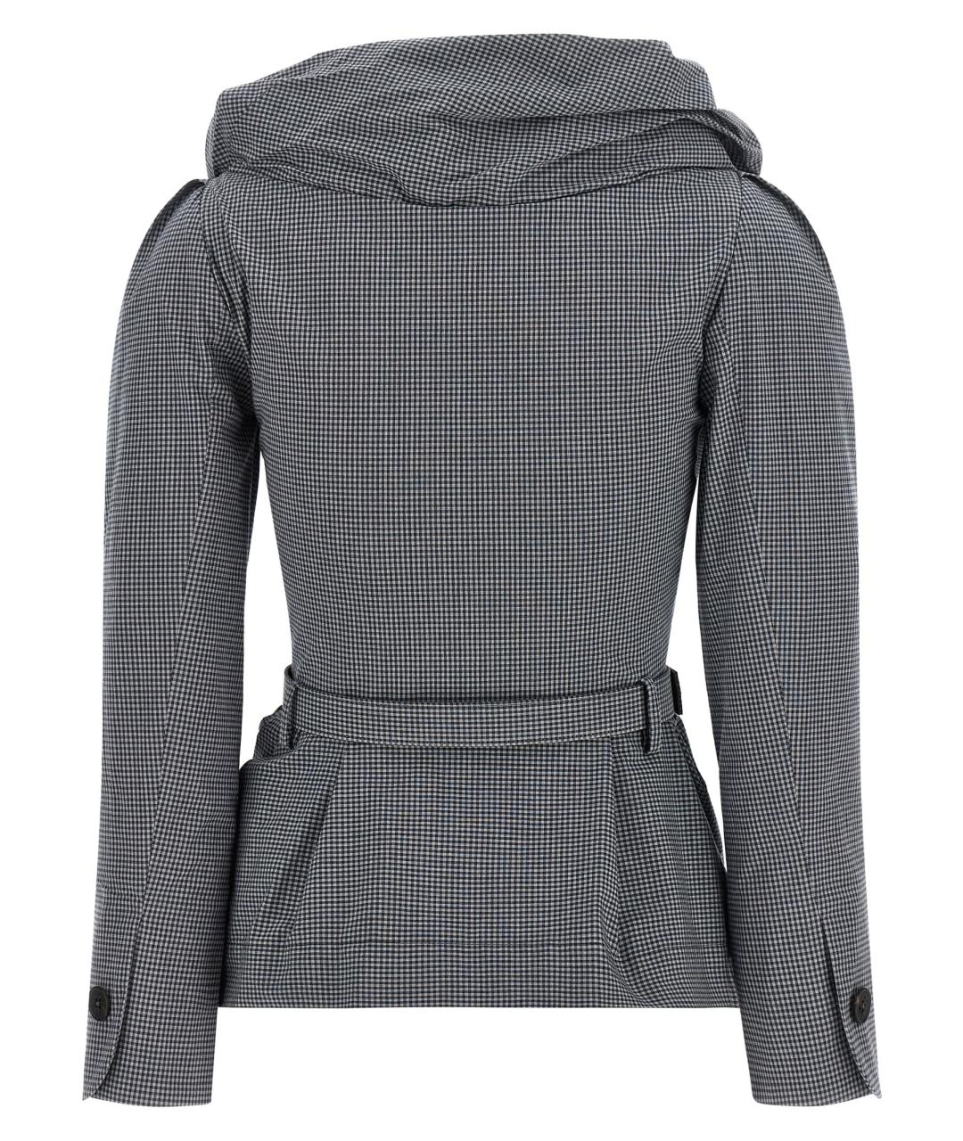 VIVIENNE WESTWOOD Серый хлопковый жакет/пиджак, фото 2