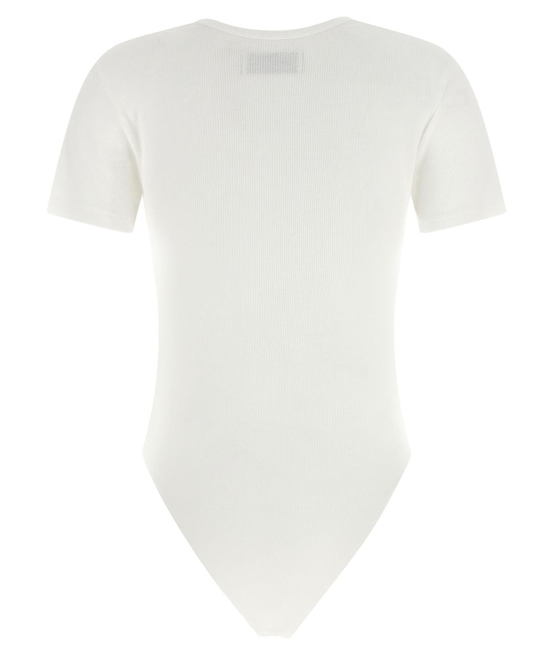 VIVIENNE WESTWOOD Белое хлопковое боди, фото 2