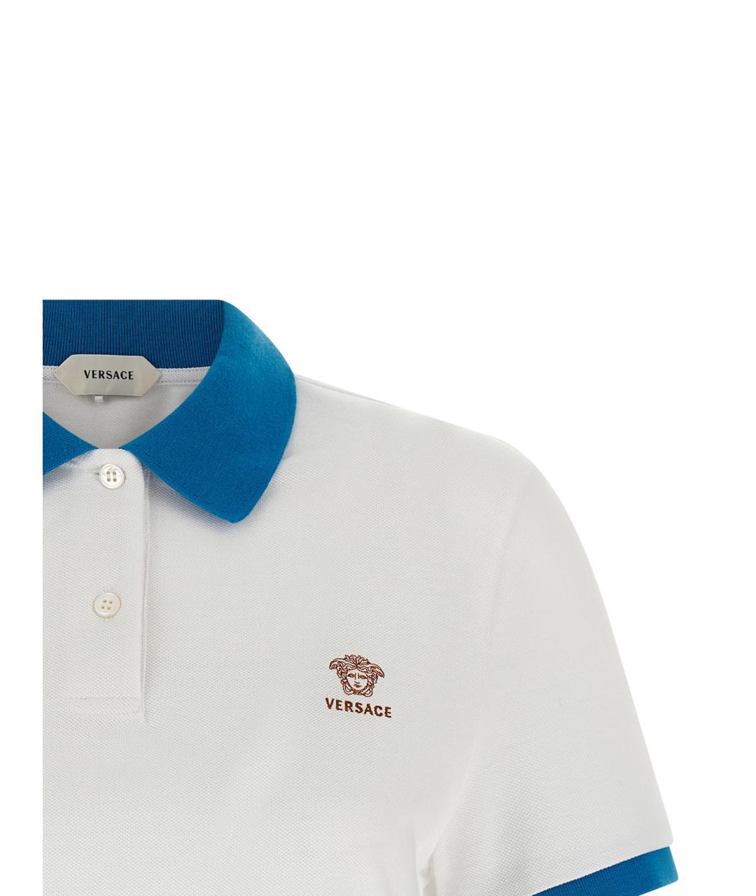 VERSACE Мульти хлопковая футболка, фото 3