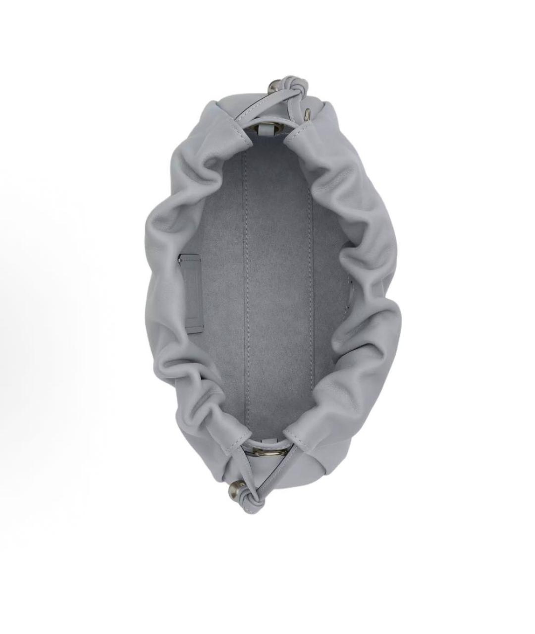 COACH Серая кожаная сумка через плечо, фото 3