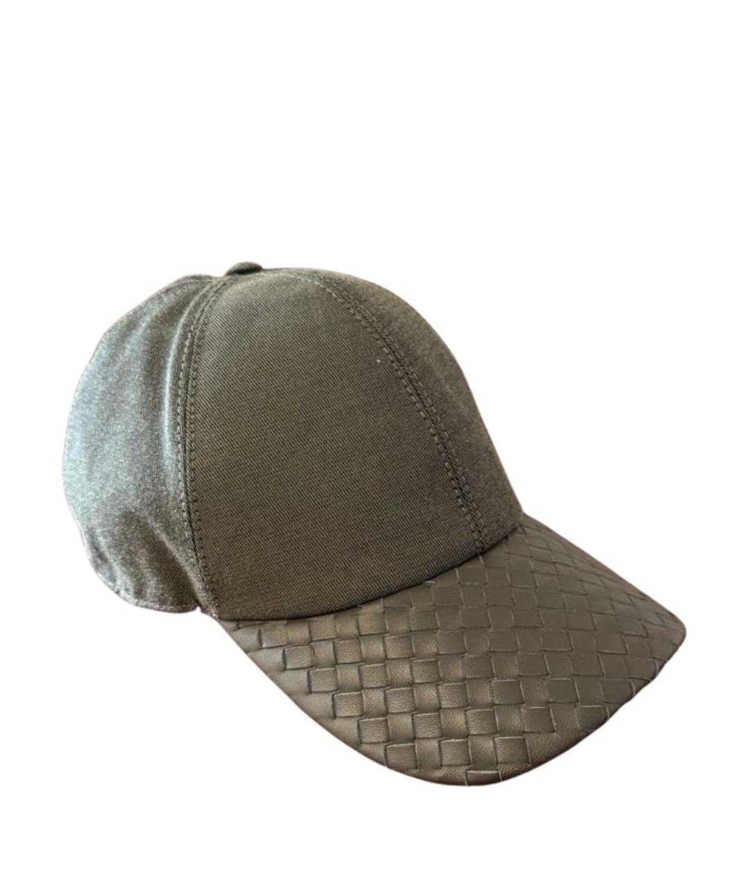 BOTTEGA VENETA Хаки хлопковая кепка/бейсболка, фото 1
