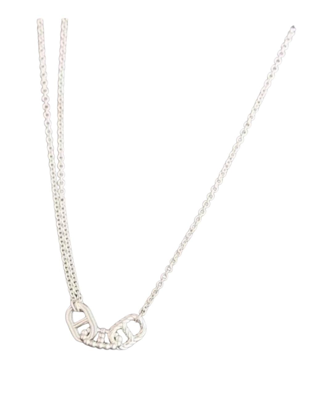 HERMES Серебряное колье, фото 4