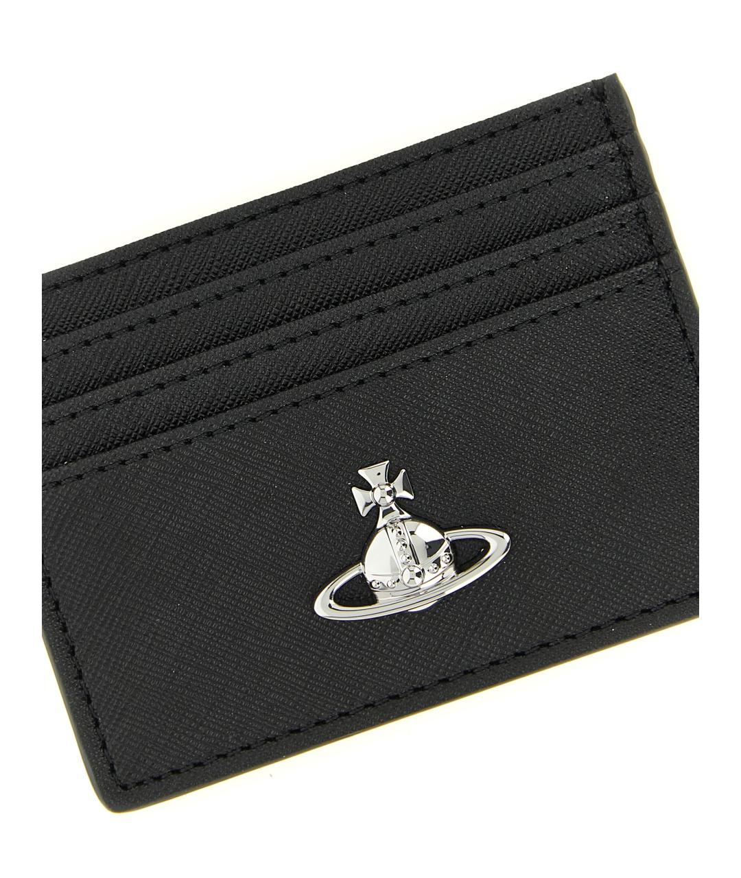 VIVIENNE WESTWOOD Черный кардхолдер, фото 3