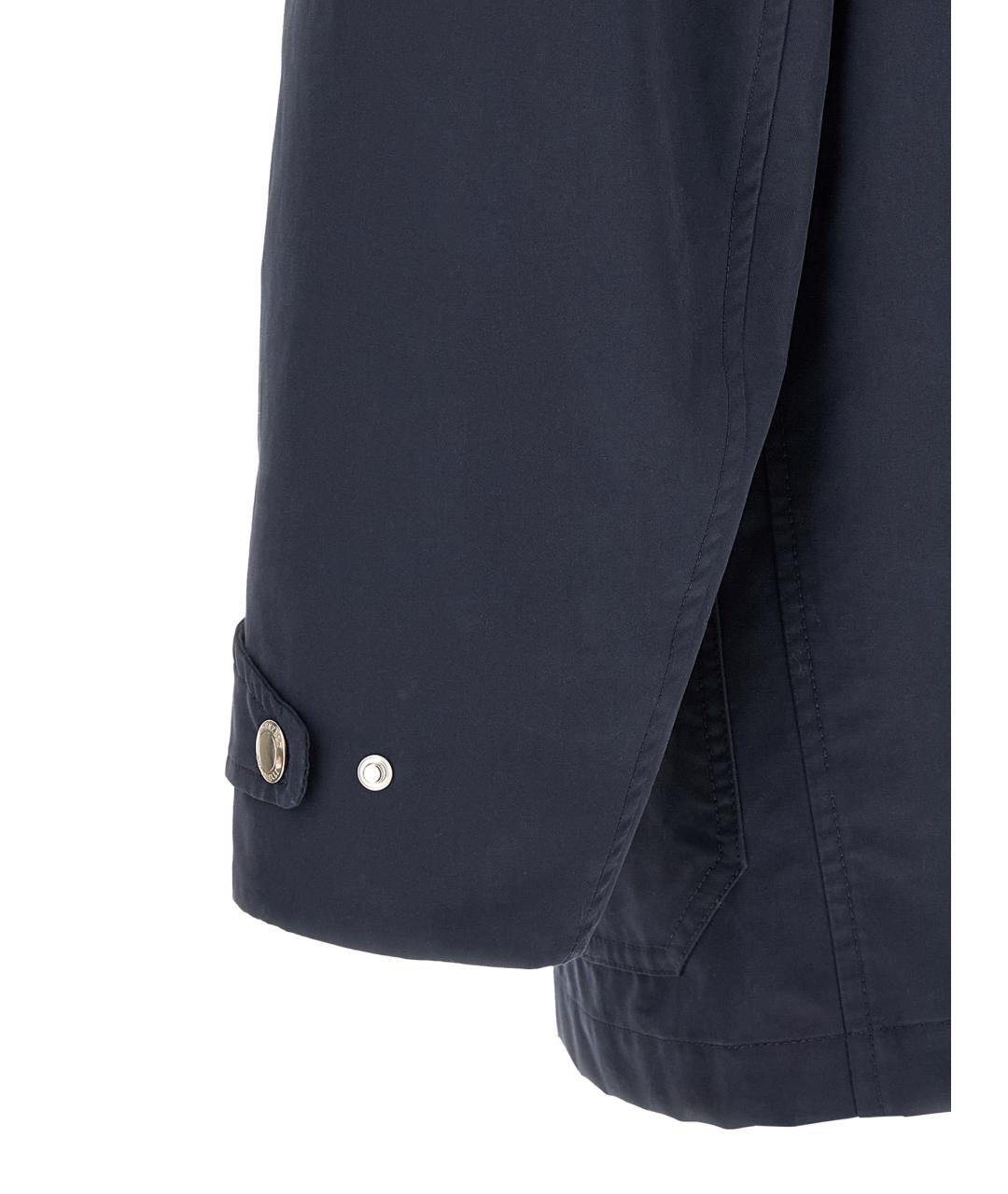 BRUNELLO CUCINELLI Синяя хлопковая куртка, фото 4