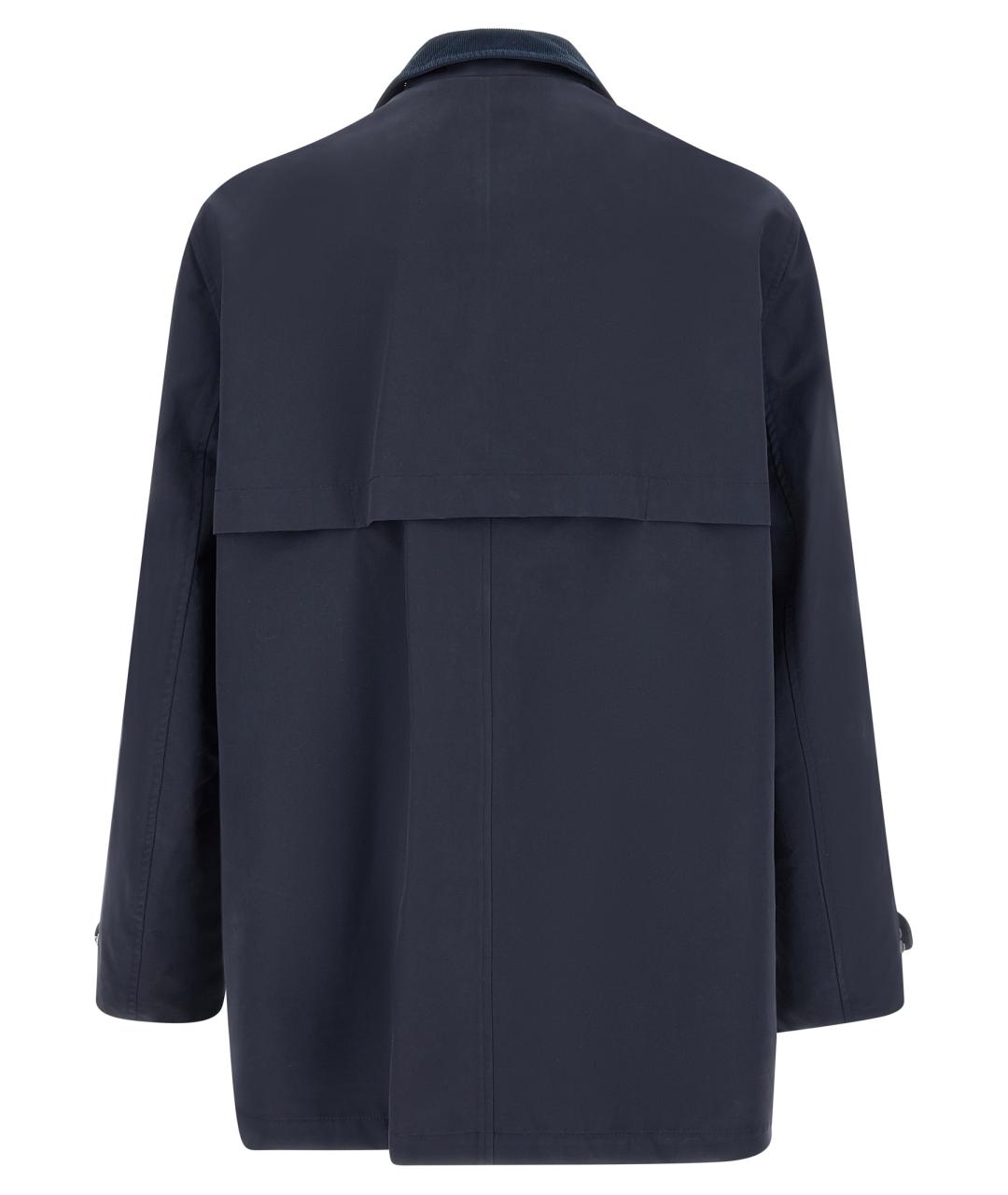 BRUNELLO CUCINELLI Синяя хлопковая куртка, фото 2