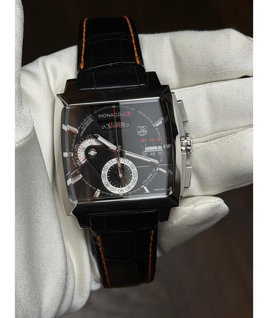 TAG HEUER Черные часы, фото 2