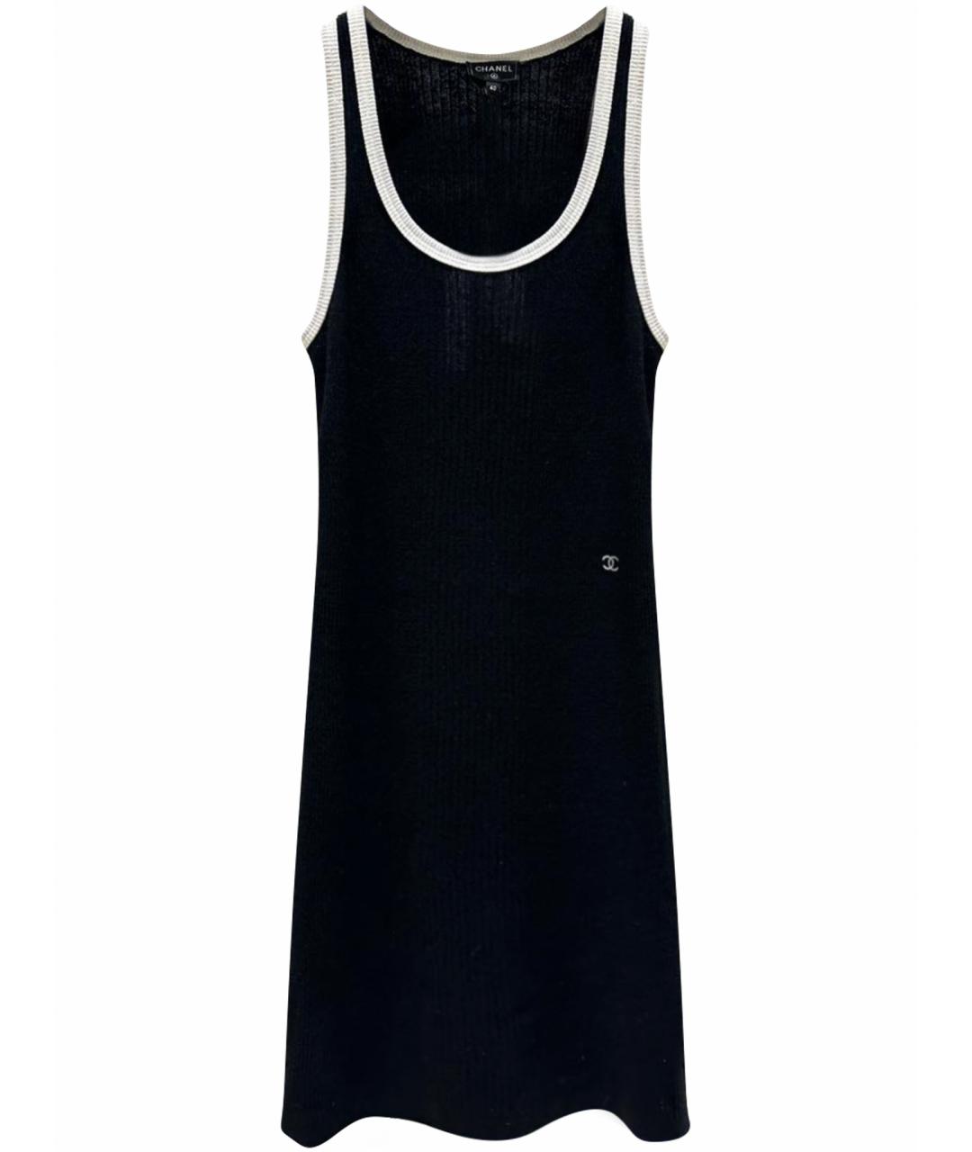 CHANEL Черное повседневное платье, фото 1