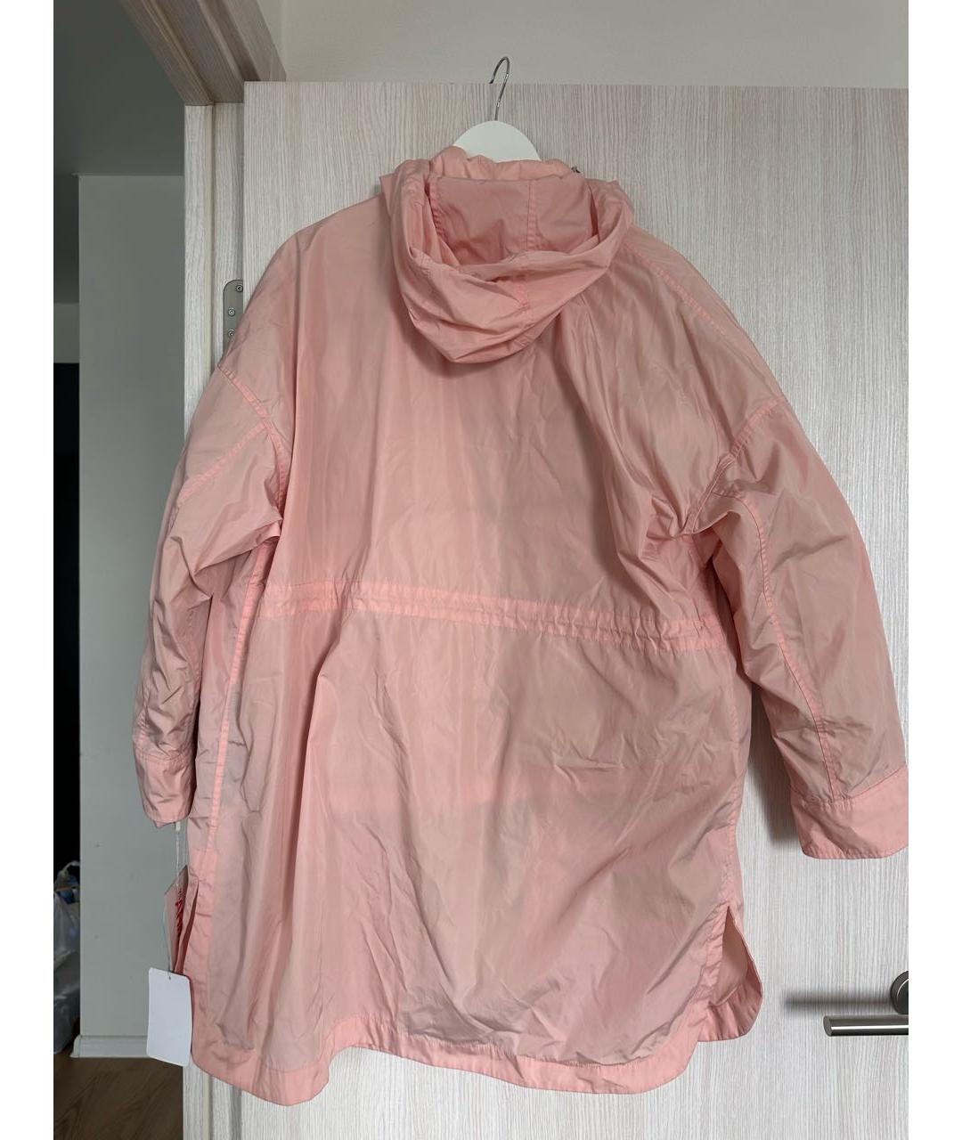 YVES SALOMON Розовый полиамидовый тренч/плащ, фото 2