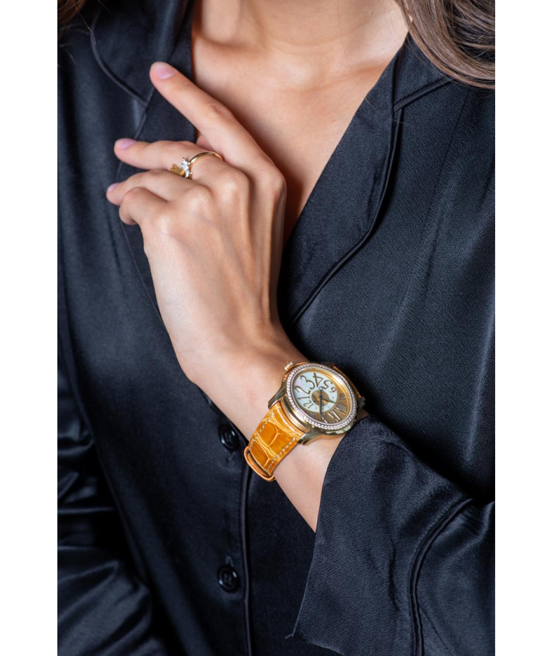 Audemars Piguet Желтые часы из желтого золота, фото 4