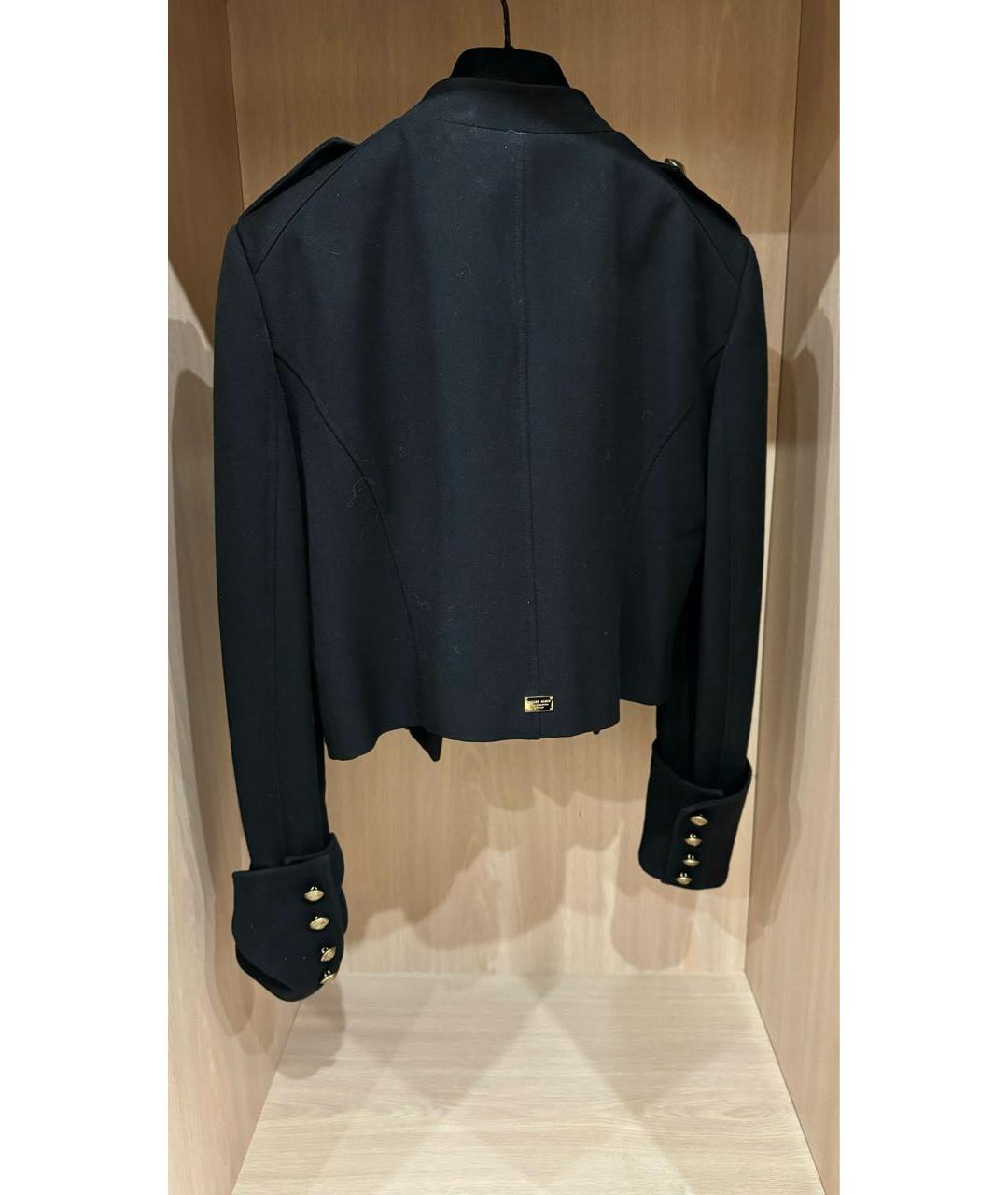 PHILIPP PLEIN Черный полиэстеровый жакет/пиджак, фото 2