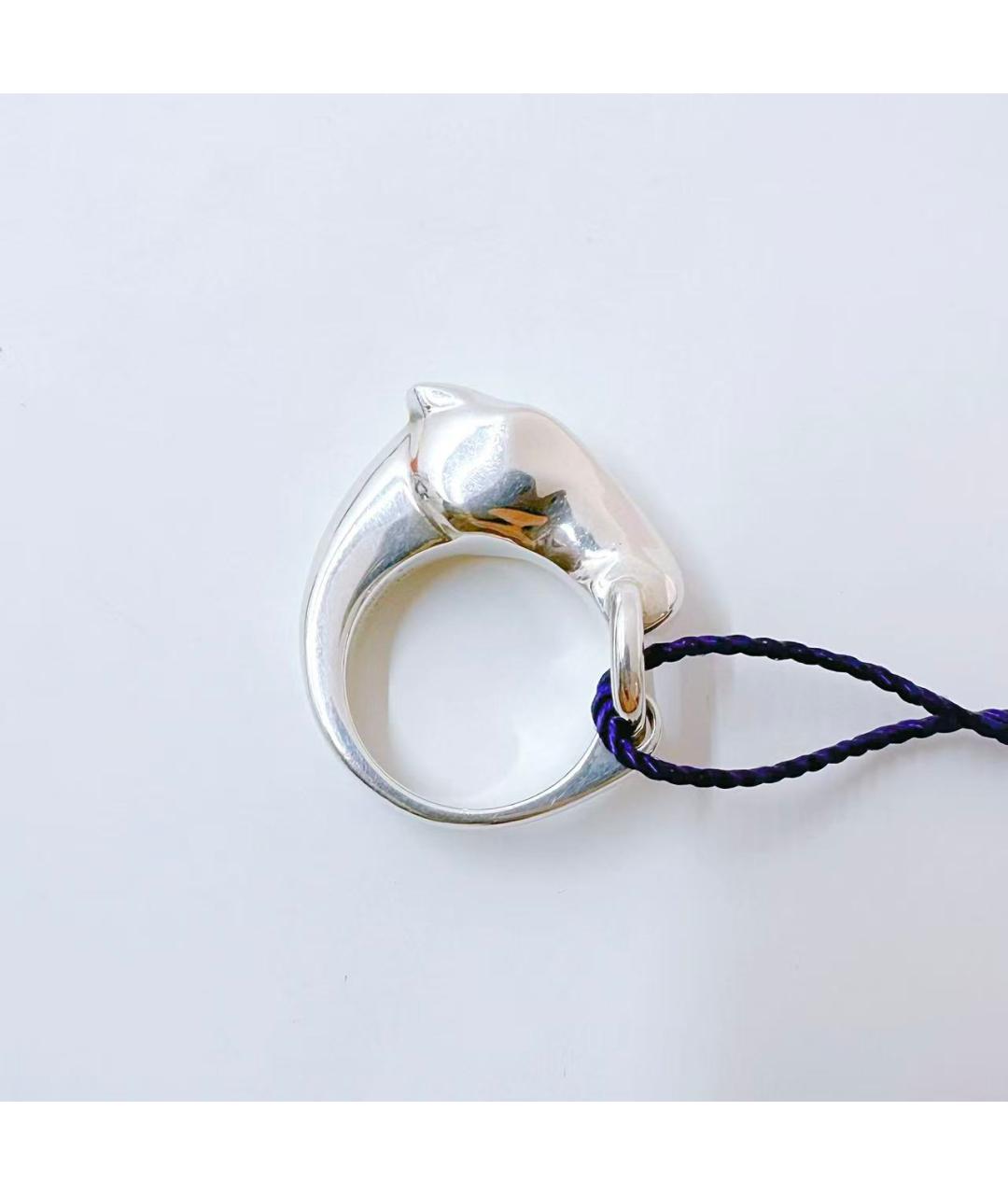 HERMES Серебряное серебряное кольцо, фото 5