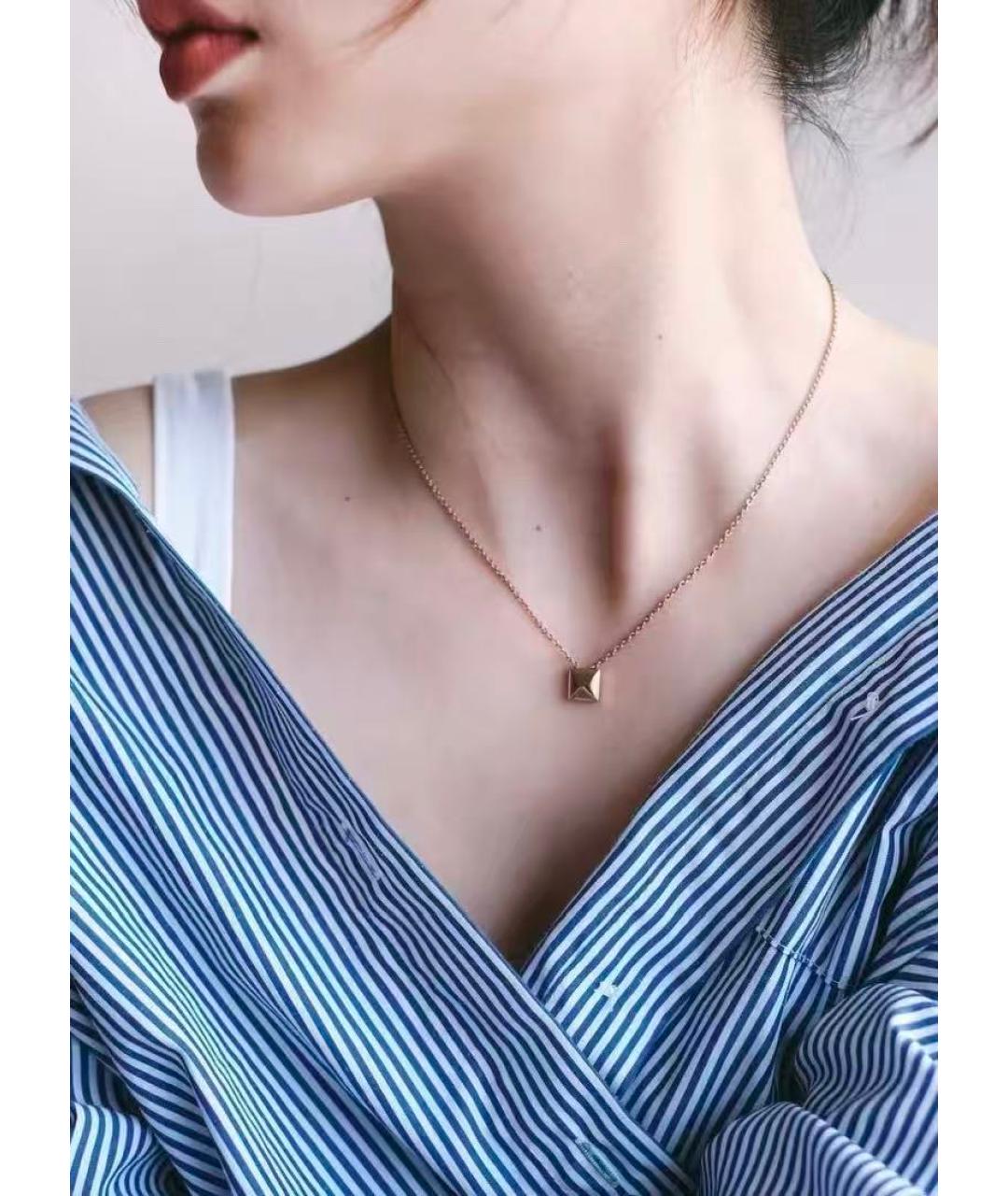 HERMES Золотое колье, фото 6