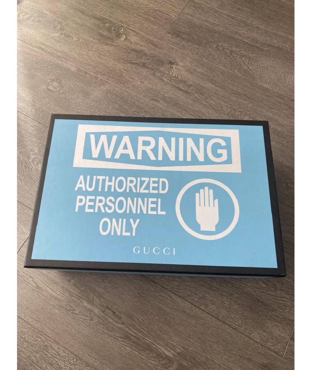 GUCCI Мульти низкие кроссовки / кеды, фото 6