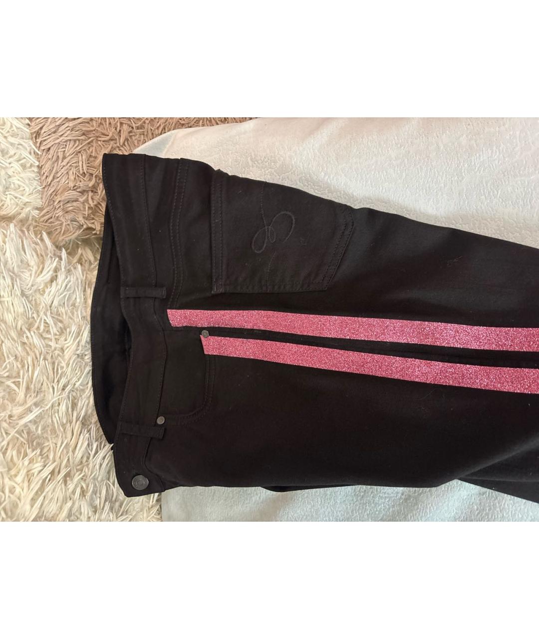 ESCADA Черные хлопко-эластановые джинсы слим, фото 4