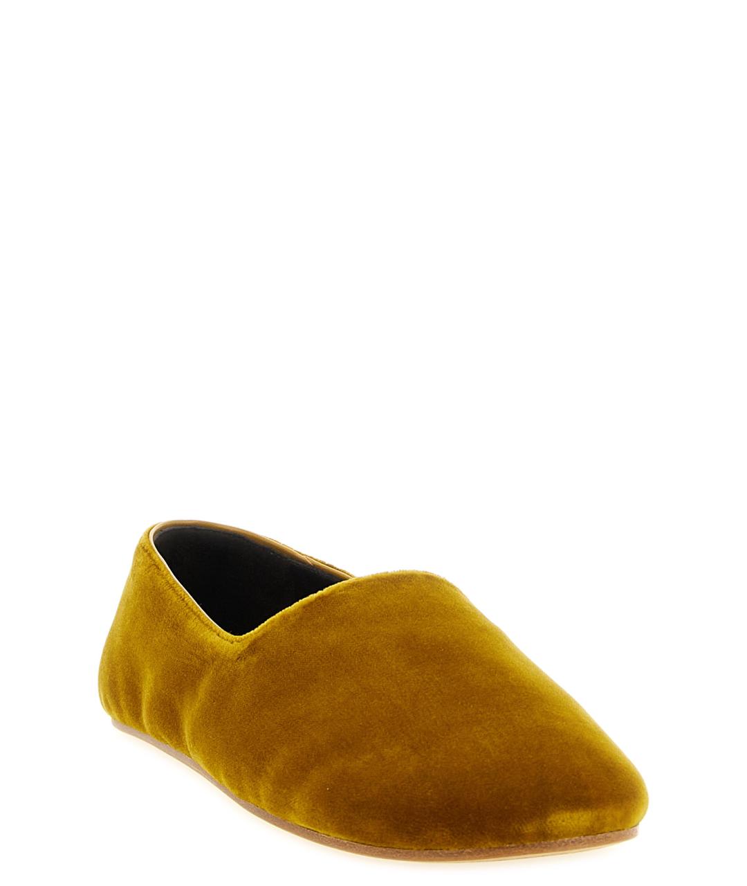 THE ROW Коричневые текстильные слипоны, фото 2