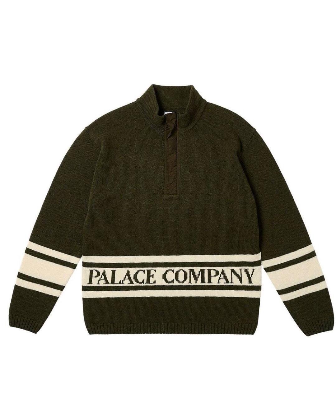 CP COMPANY Зеленый шерстяной джемпер / свитер, фото 1