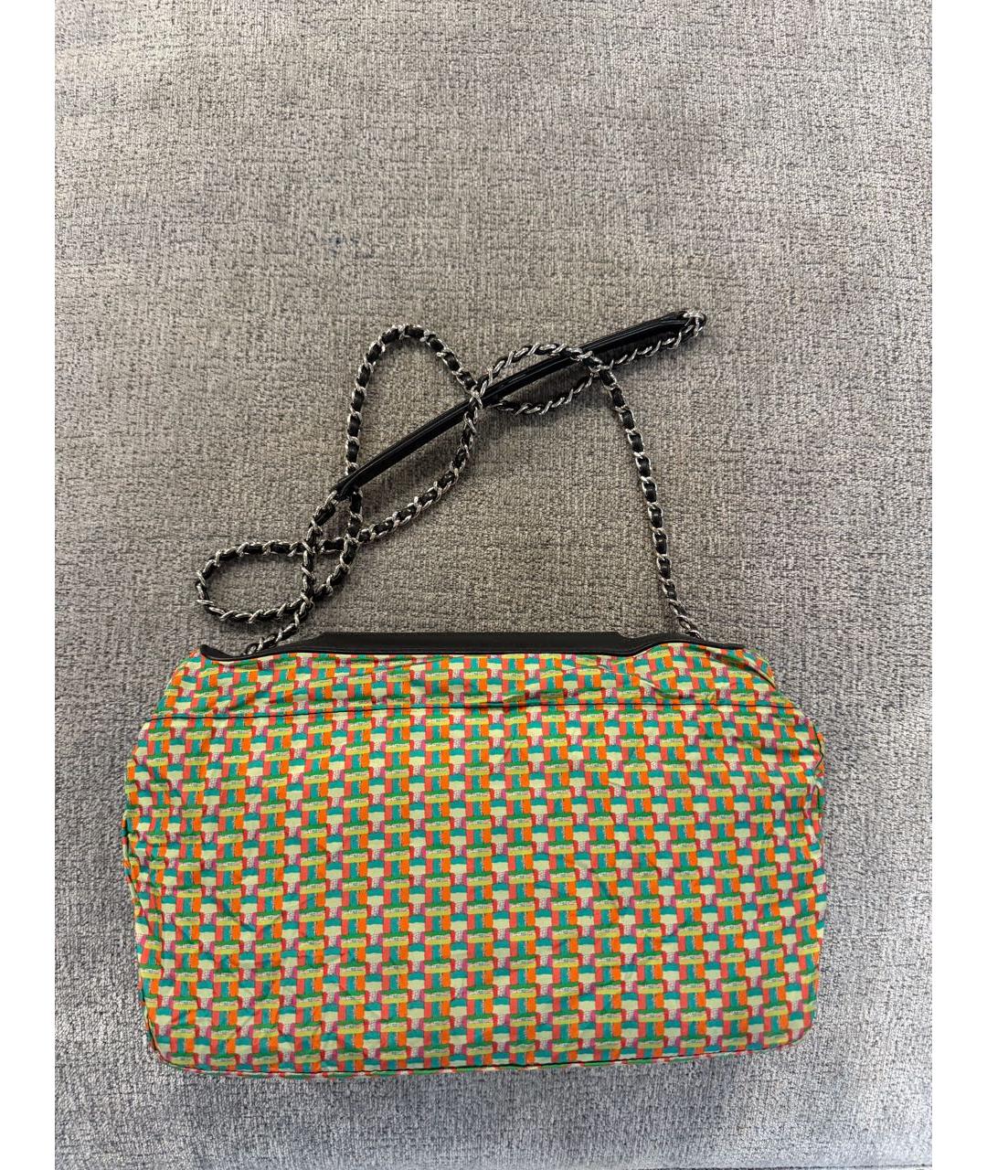 CHANEL Черная кожаная сумка через плечо, фото 4