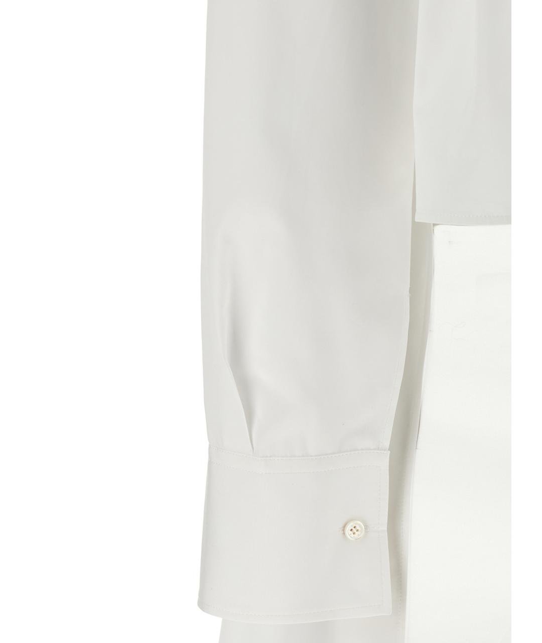 GIVENCHY Белая хлопковая рубашка, фото 4