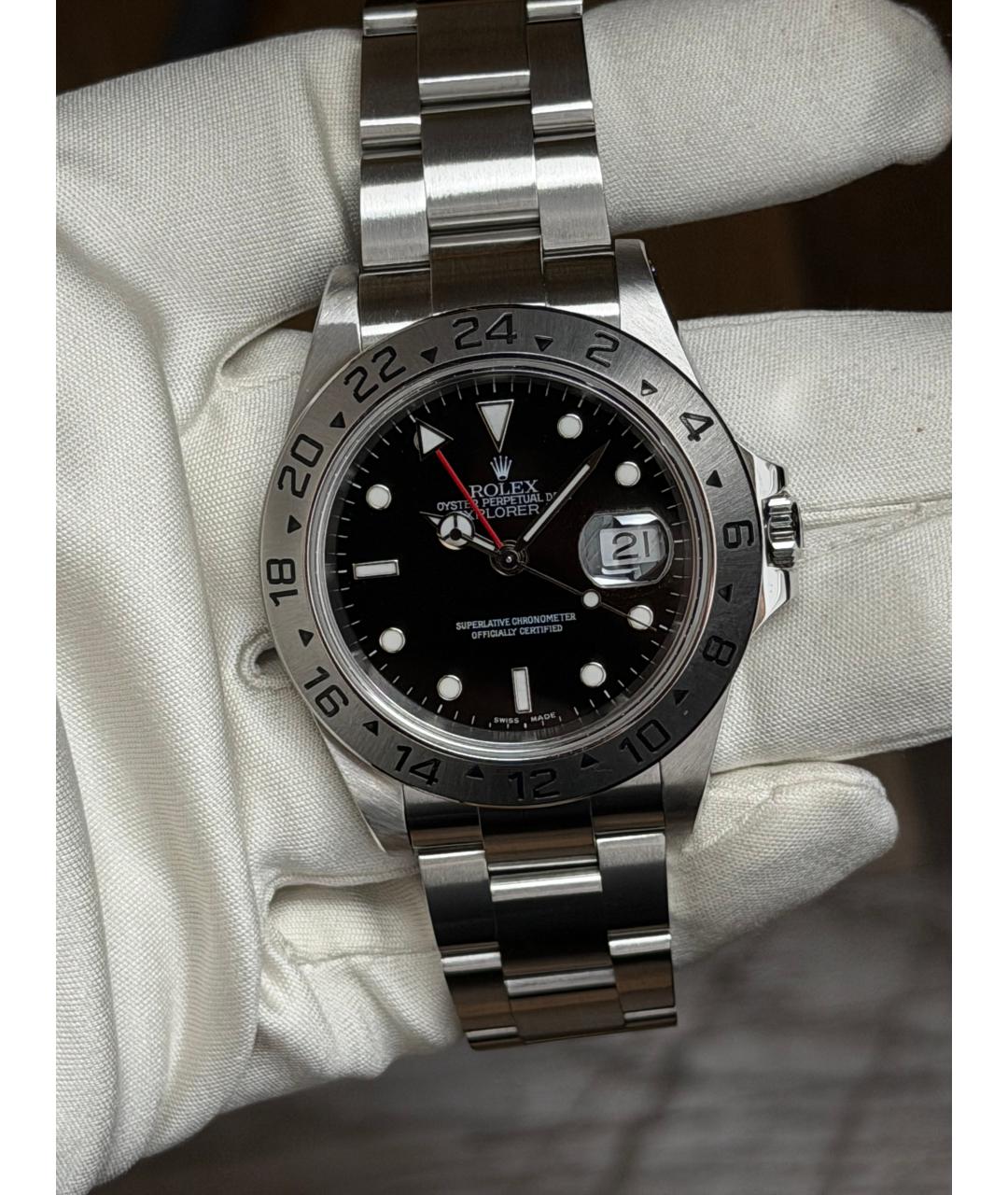 ROLEX Черные часы, фото 2
