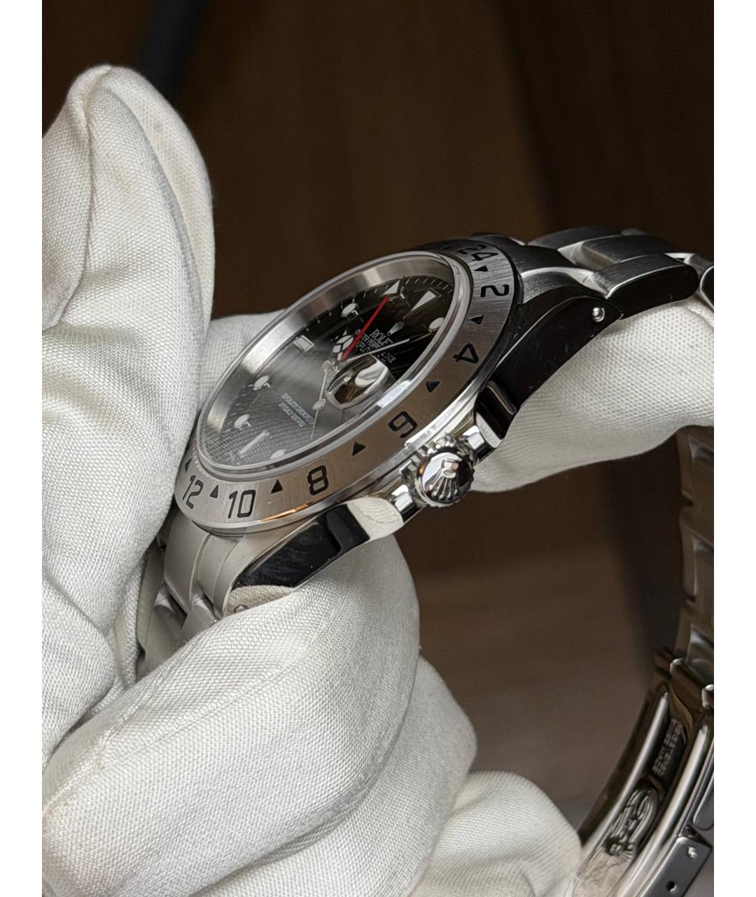 ROLEX Черные часы, фото 3