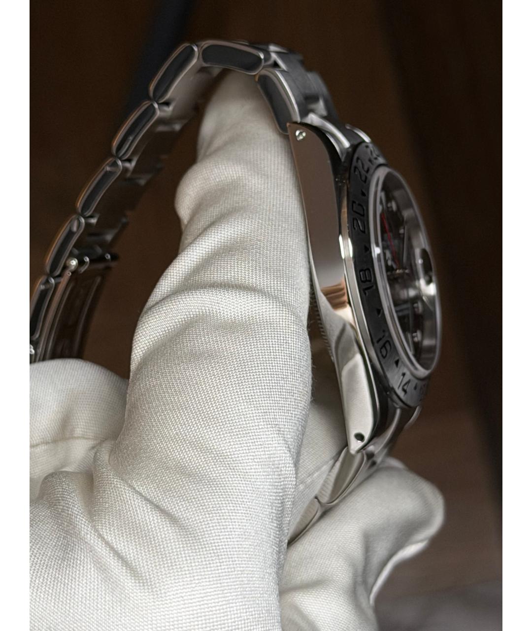 ROLEX Черные часы, фото 4