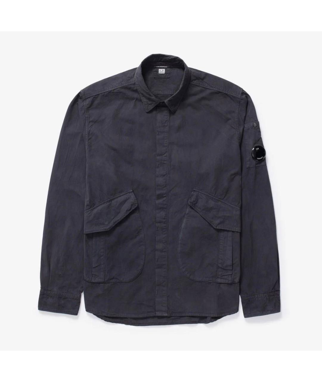 CP COMPANY Серая хлопковая куртка, фото 5