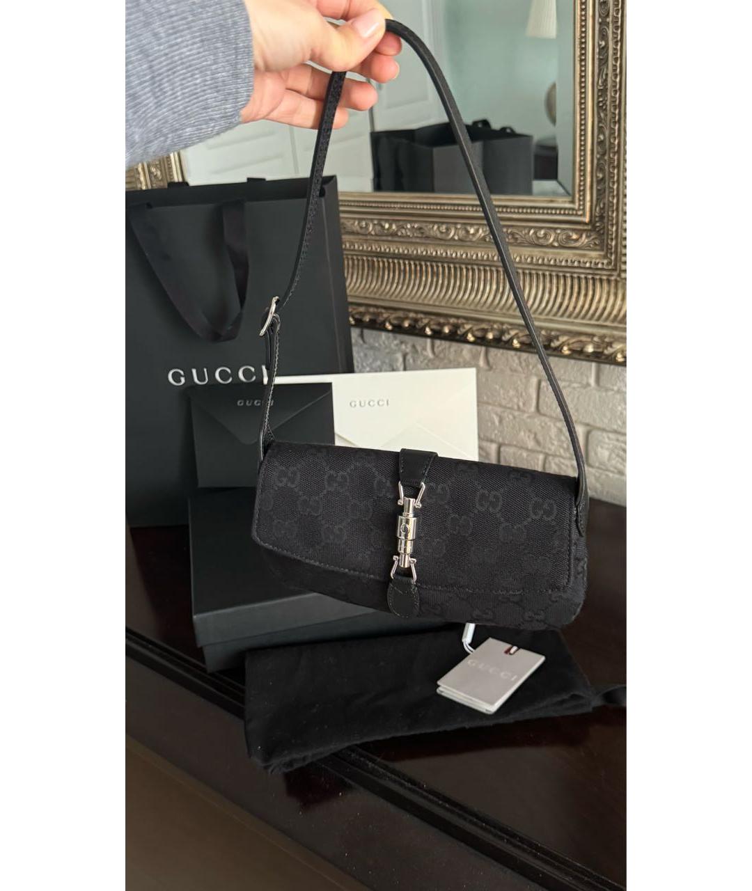 GUCCI Черная сумка через плечо, фото 6