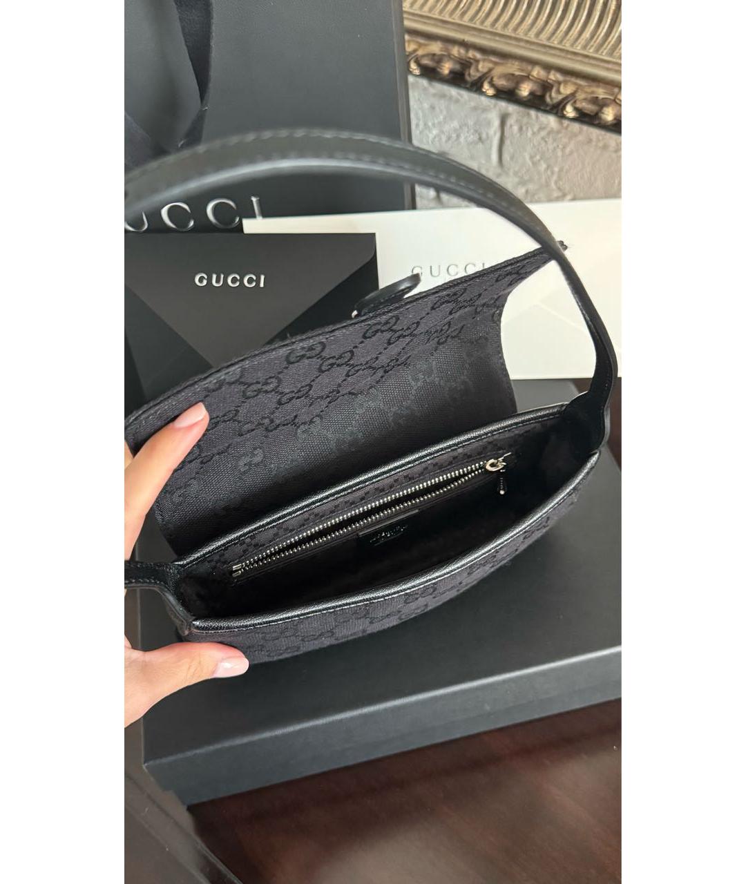 GUCCI Черная сумка через плечо, фото 7