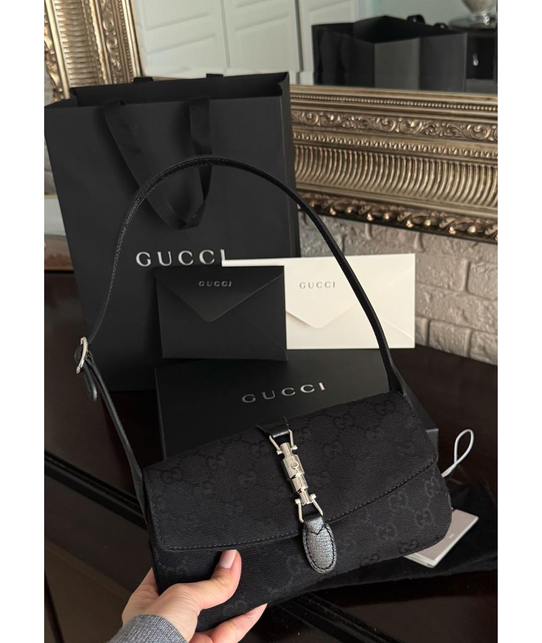 GUCCI Черная сумка через плечо, фото 8