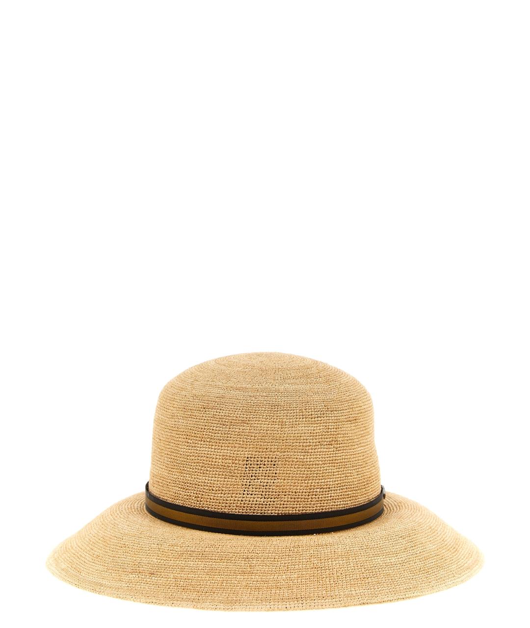 BORSALINO Бежевая шляпа, фото 3