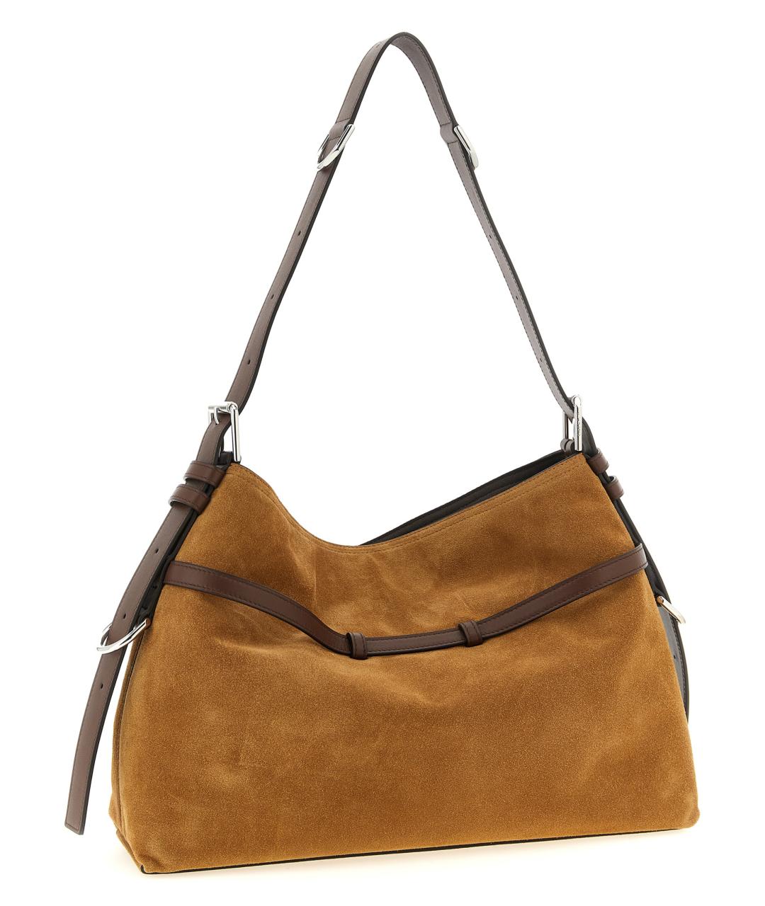 GIVENCHY Коричневая замшевая сумка через плечо, фото 2