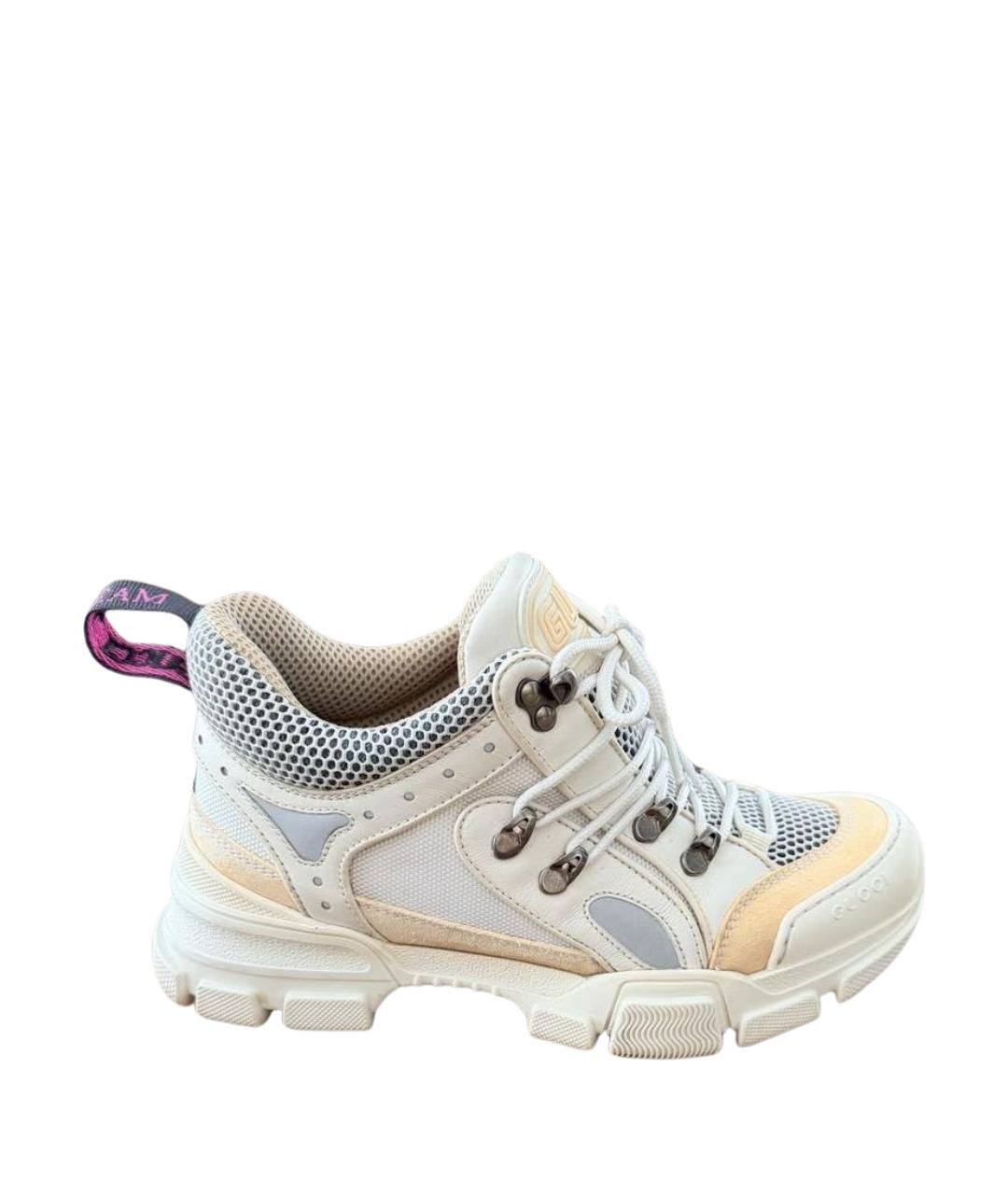 GUCCI Бежевые кроссовки, фото 1