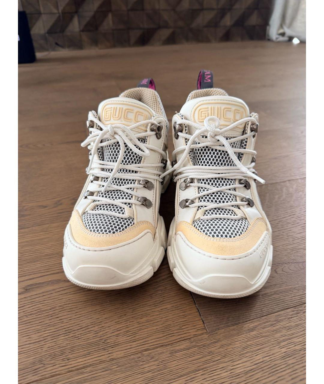 GUCCI Бежевые кроссовки, фото 2