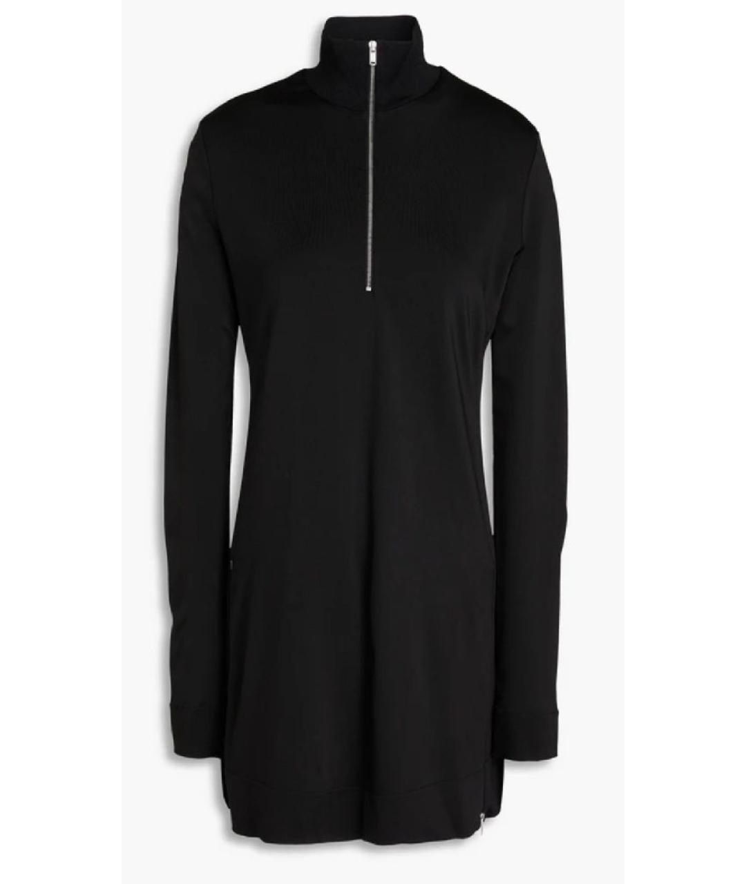 JIL SANDER Черный вискозный джемпер / свитер, фото 5