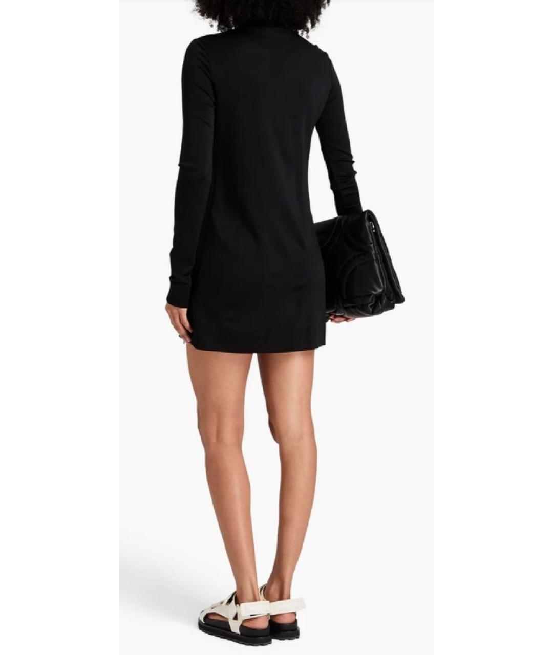 JIL SANDER Черный вискозный джемпер / свитер, фото 3