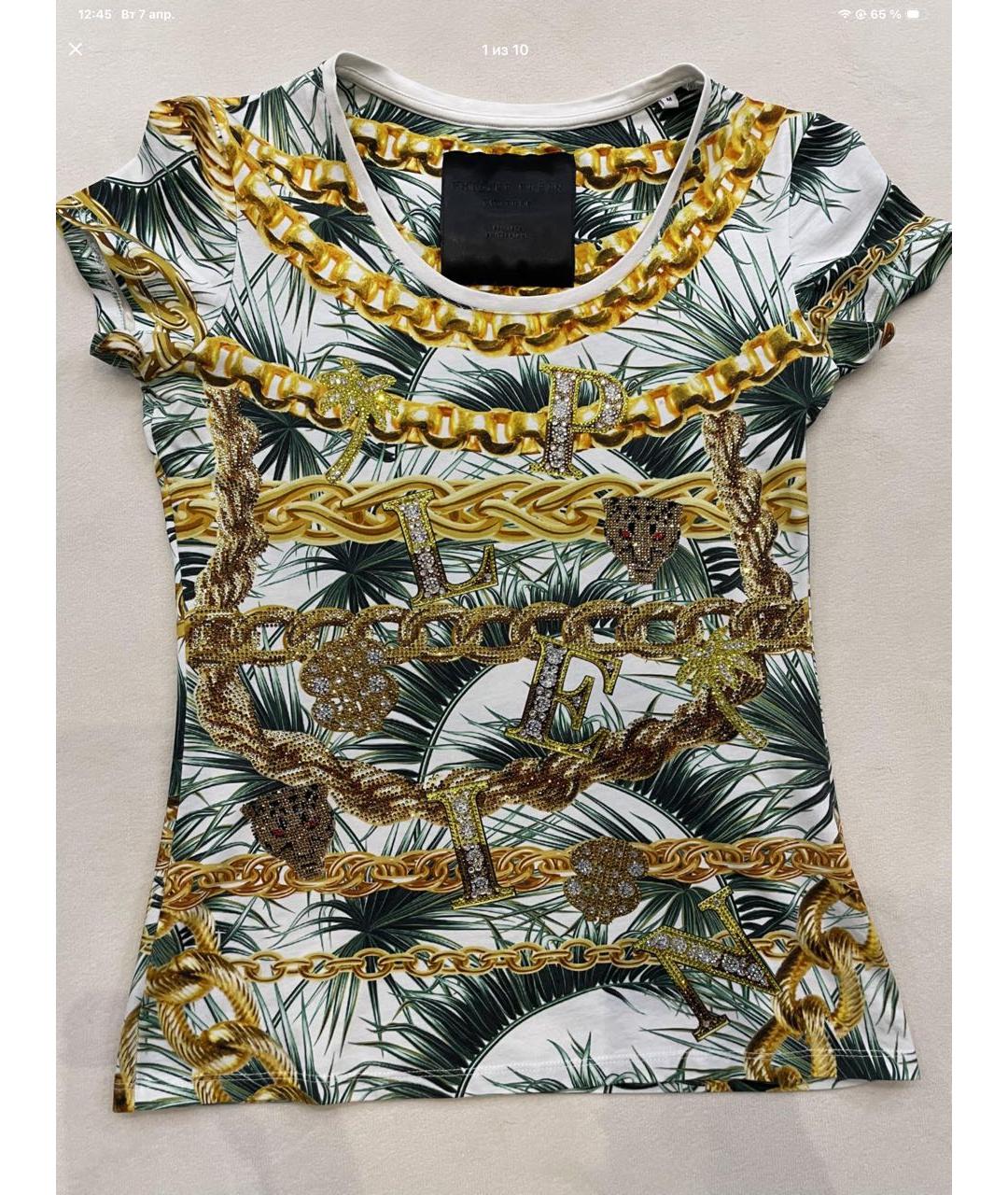 PHILIPP PLEIN Хлопковая майка, фото 9