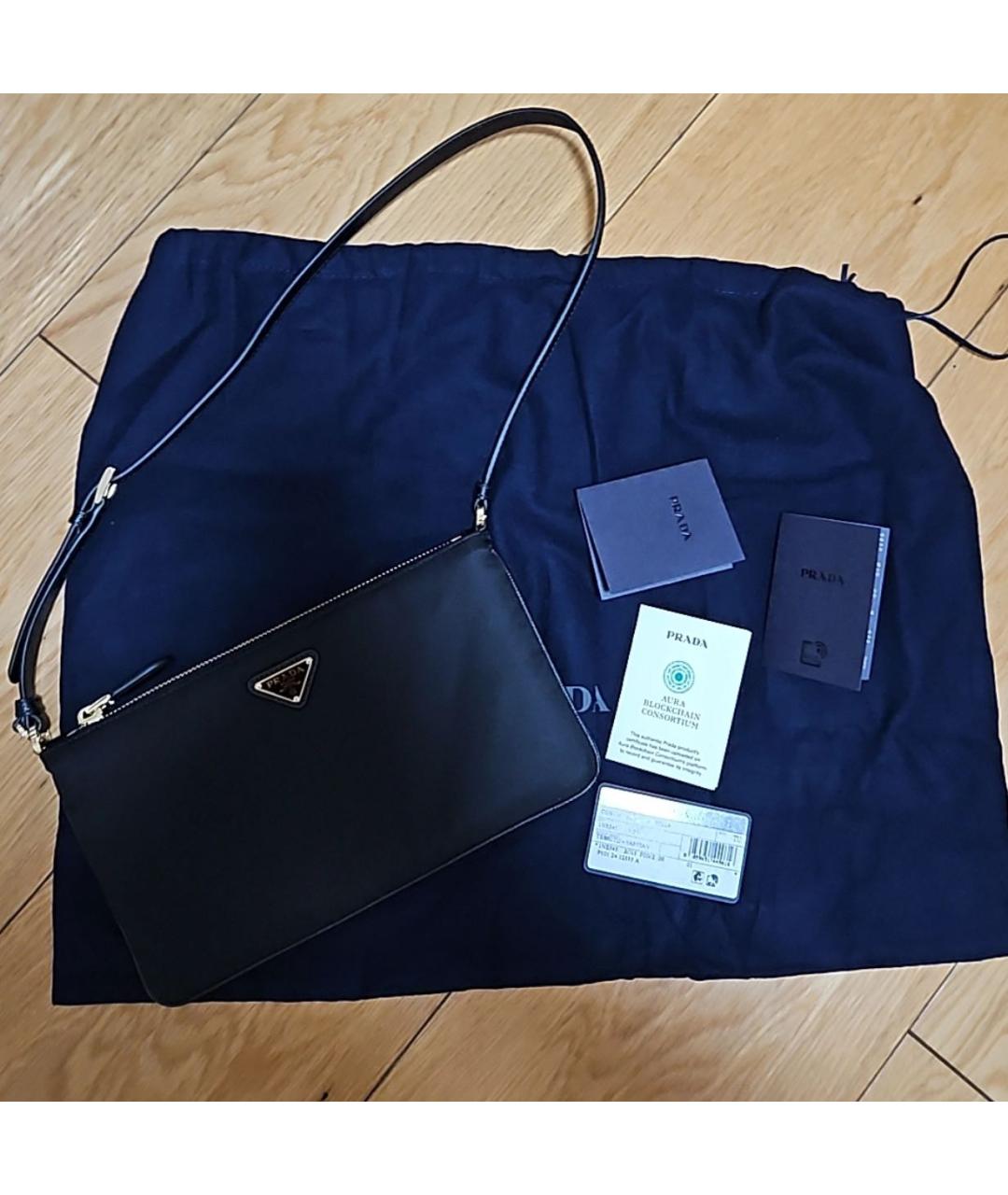 PRADA Черная сумка через плечо, фото 8