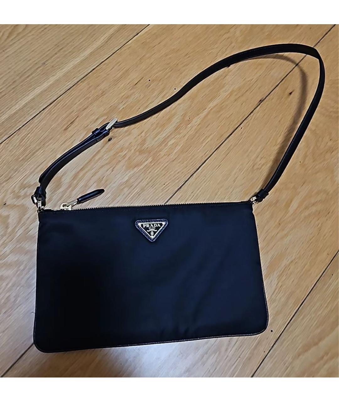 PRADA Черная сумка через плечо, фото 6