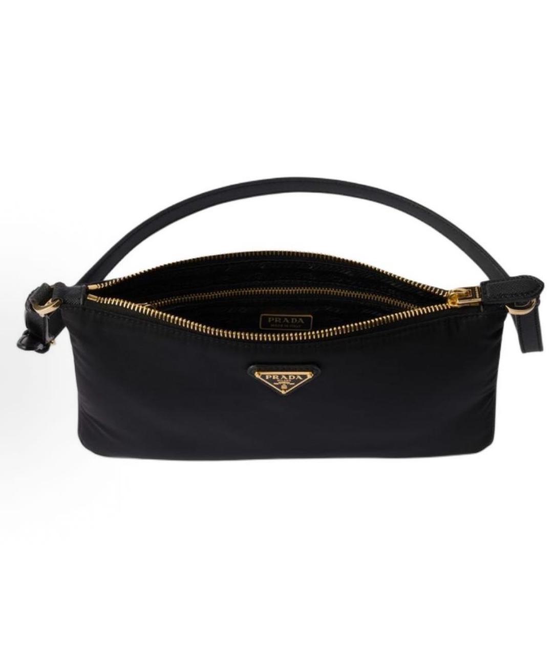 PRADA Черная сумка через плечо, фото 4