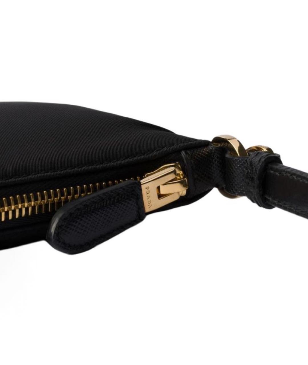 PRADA Черная сумка через плечо, фото 5