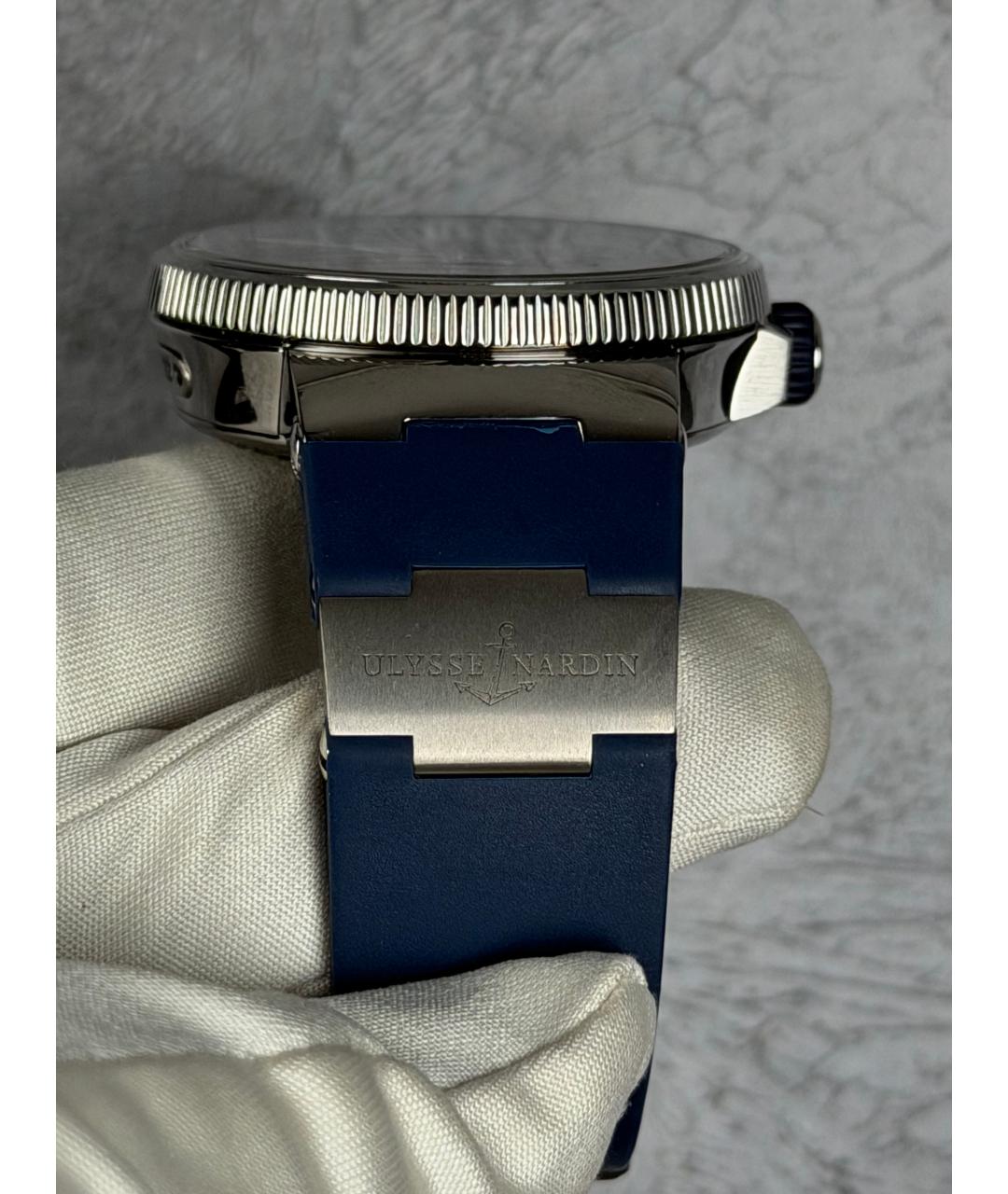 Ulysse Nardin Темно-синие часы, фото 6
