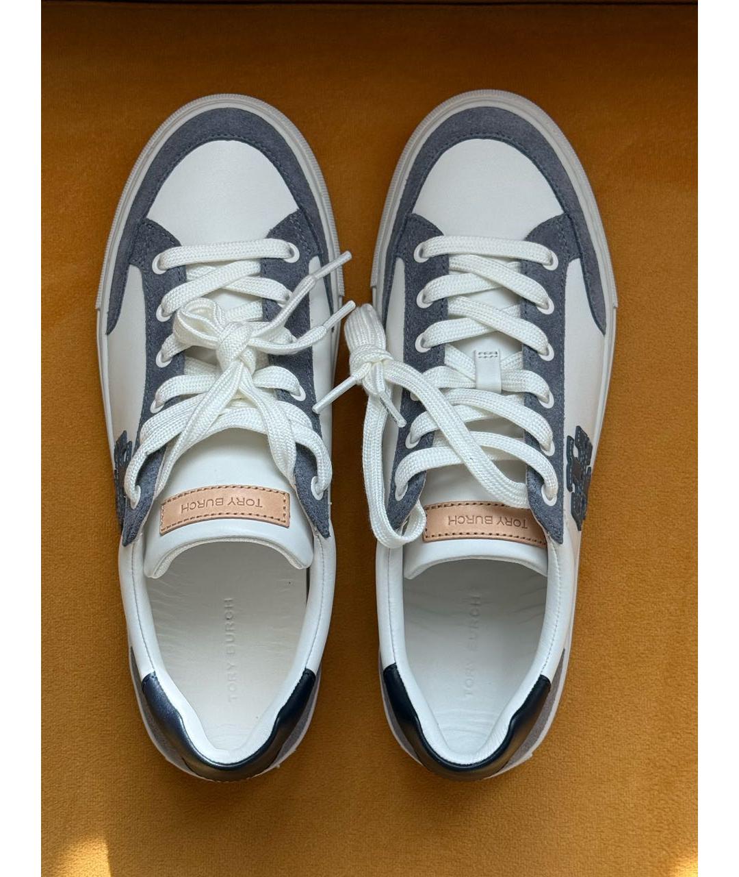 TORY BURCH Белые кожаные кеды, фото 3