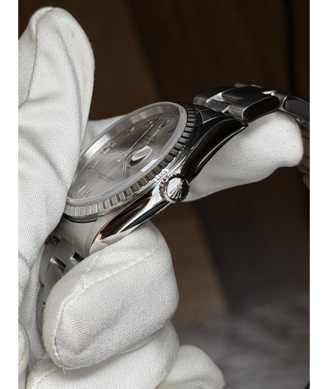 ROLEX Серебряные часы, фото 3