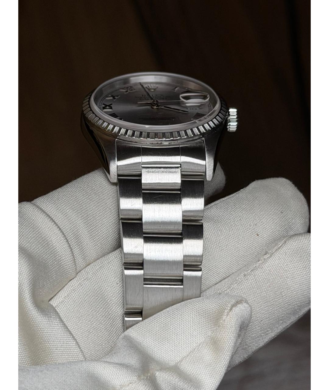 ROLEX Серебряные часы, фото 5