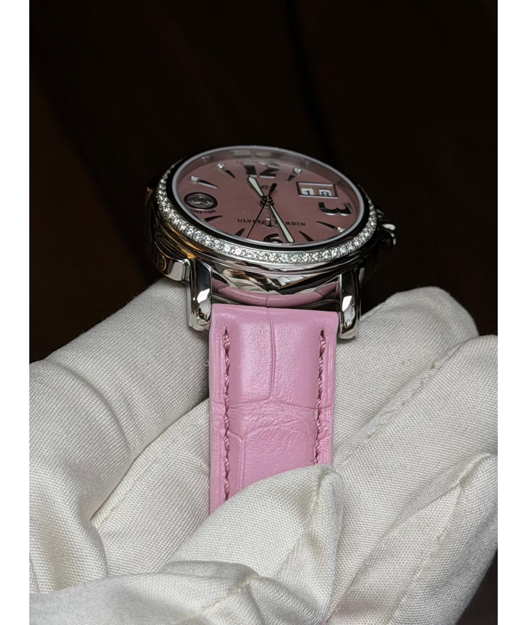 Ulysse Nardin Розовые часы, фото 6